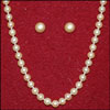 Singleline Peach Pearl Set SBJ-15 - Click here to View more details about this Product